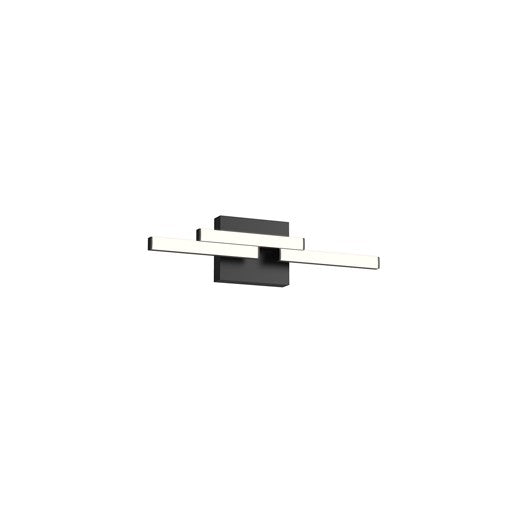 ANELLO-MINOR Murale salle de bain Noir DEL INTÉGRÉ - VL52718-BK | KUZCO