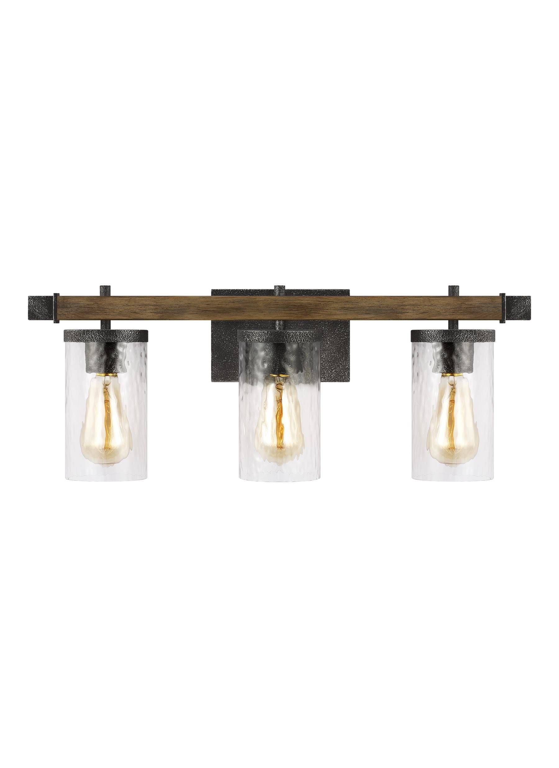 Angelo Murale salle de bain Bois, Noir - VS18253DWK/SGM | GENERATION LIGHTING
