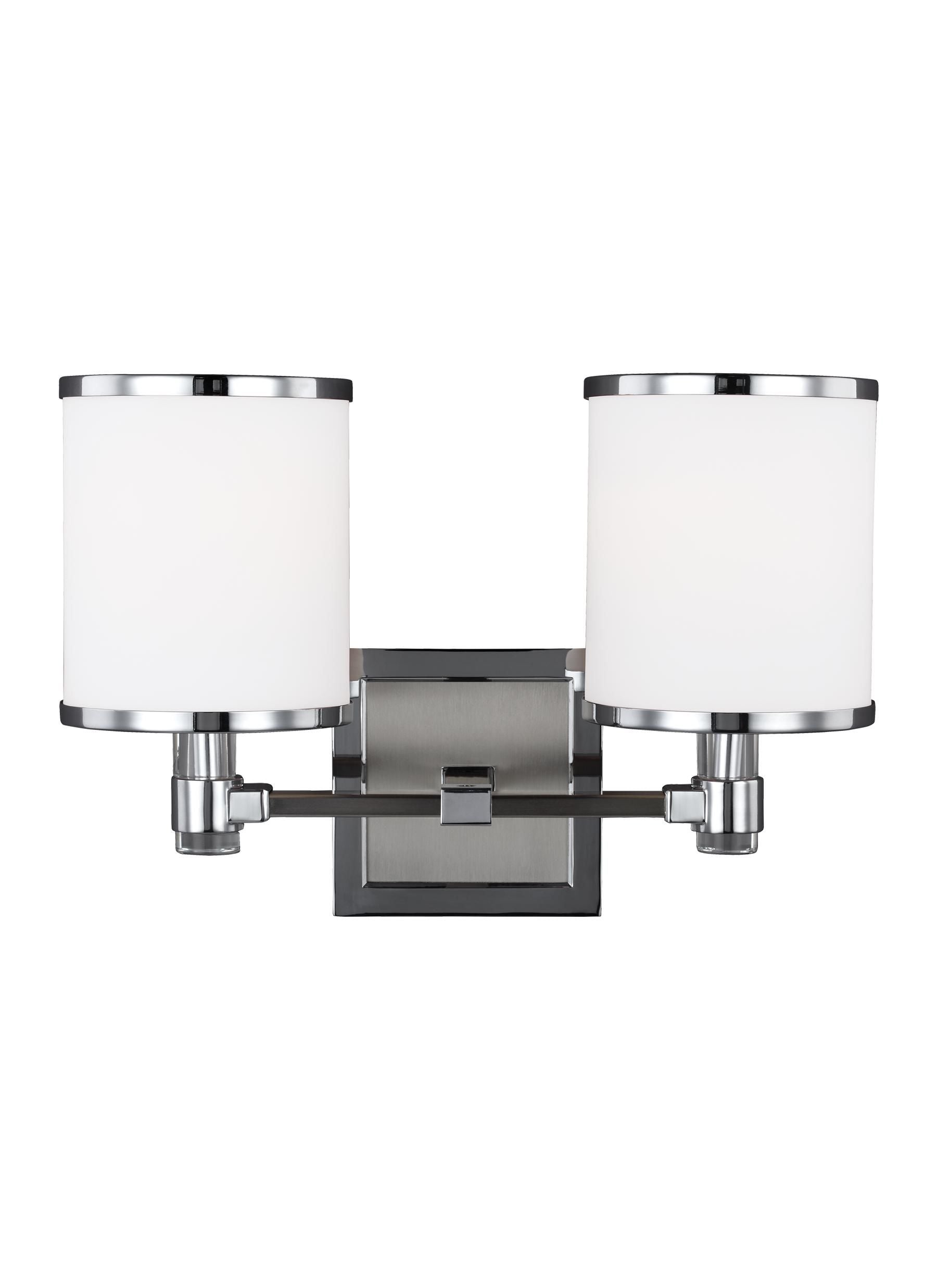Prospect Park Murale salle de bain Nickel, Chrome - VS23302SN/CH | GENERATION LIGHTING