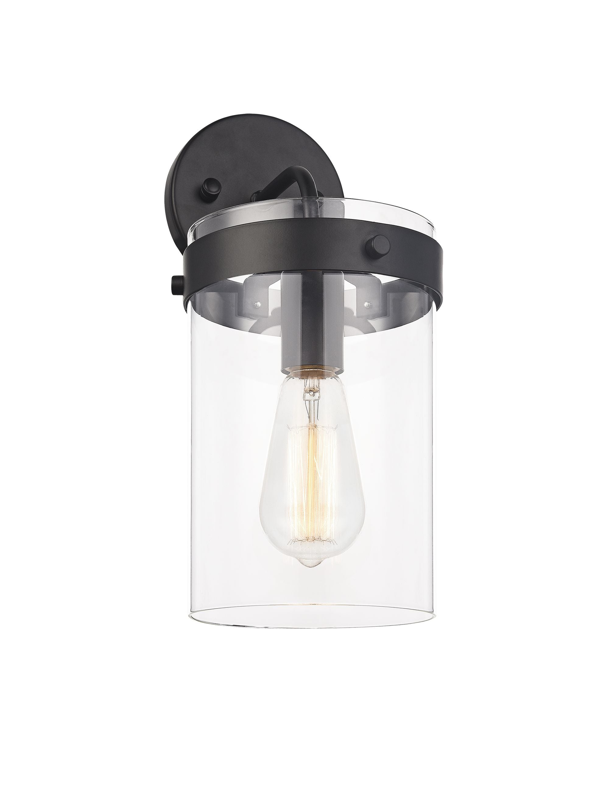 ZALE Wall sconce Black - W78401BK | TEO