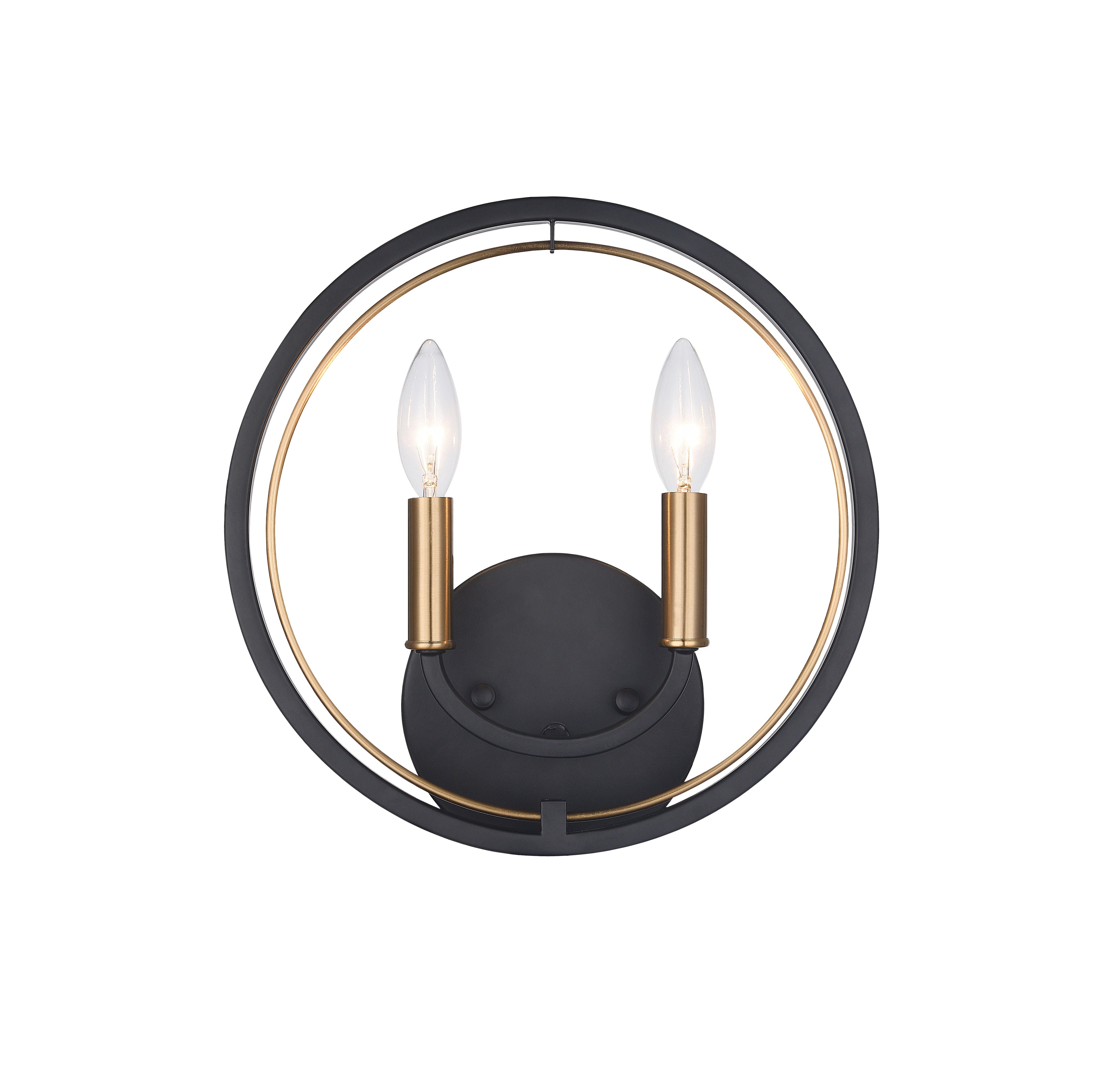 ODYSSEY Wall sconce Black - W78602BK | TEO