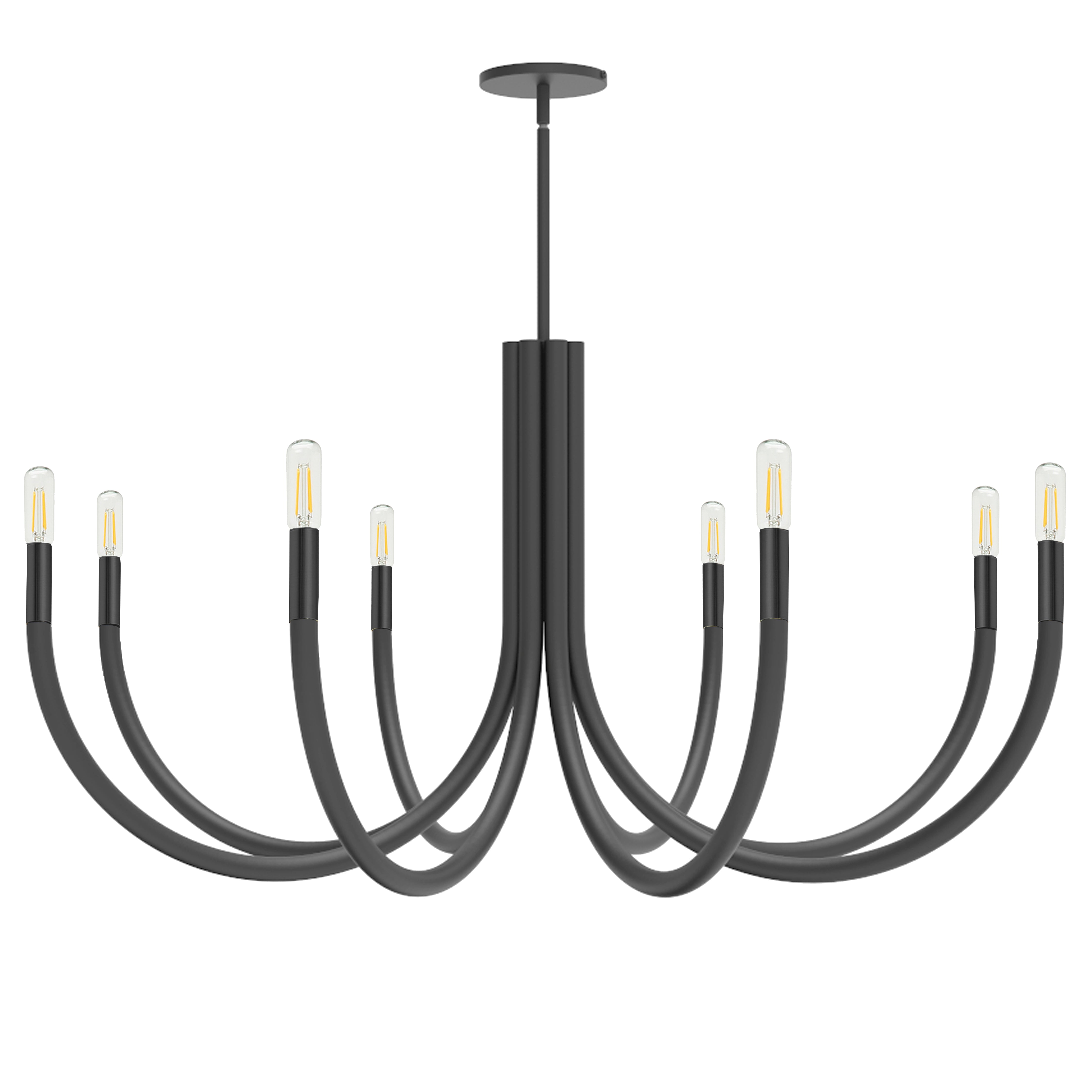 WAND Chandelier Noir - WAN-388C-MB | DAINOLITE