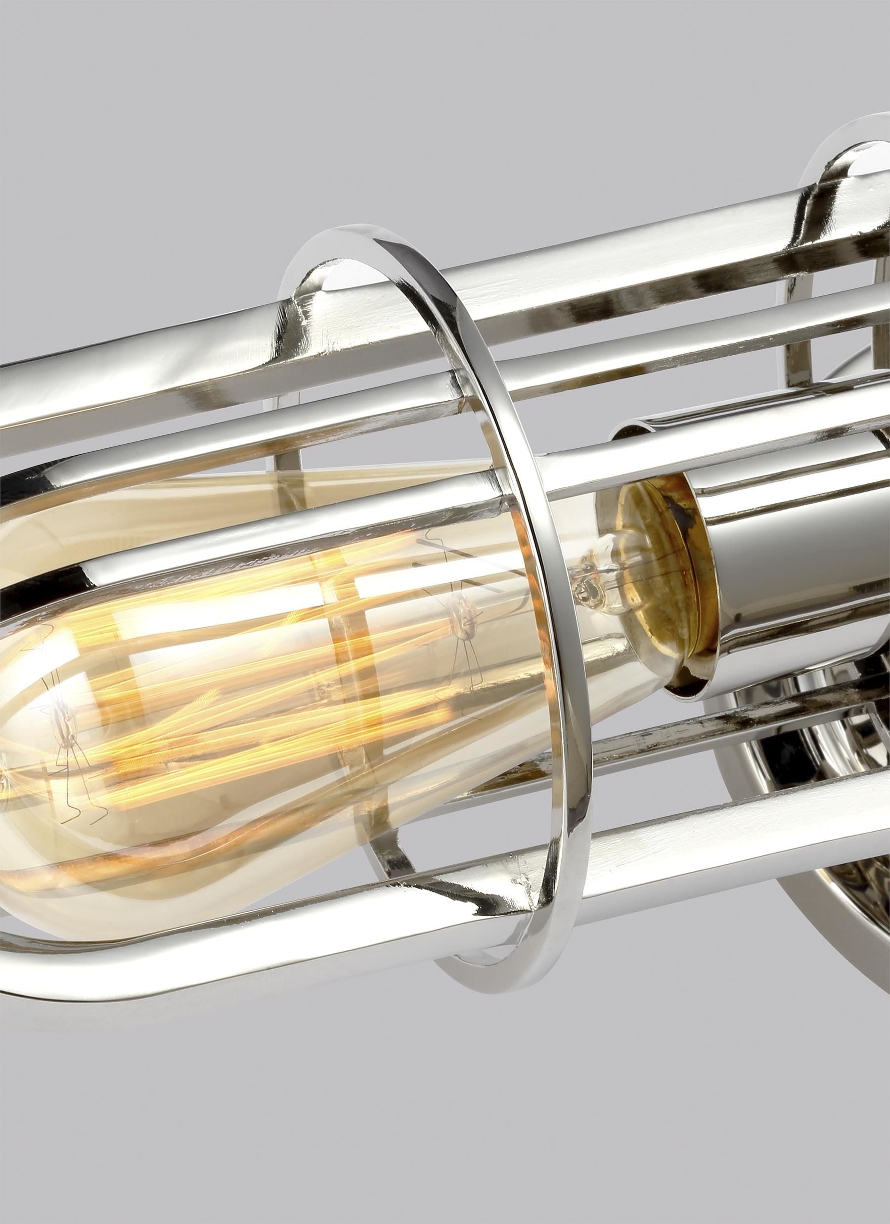 Urban Renewal Murale salle de bain Nickel - WB1704PN | GENERATION LIGHTING