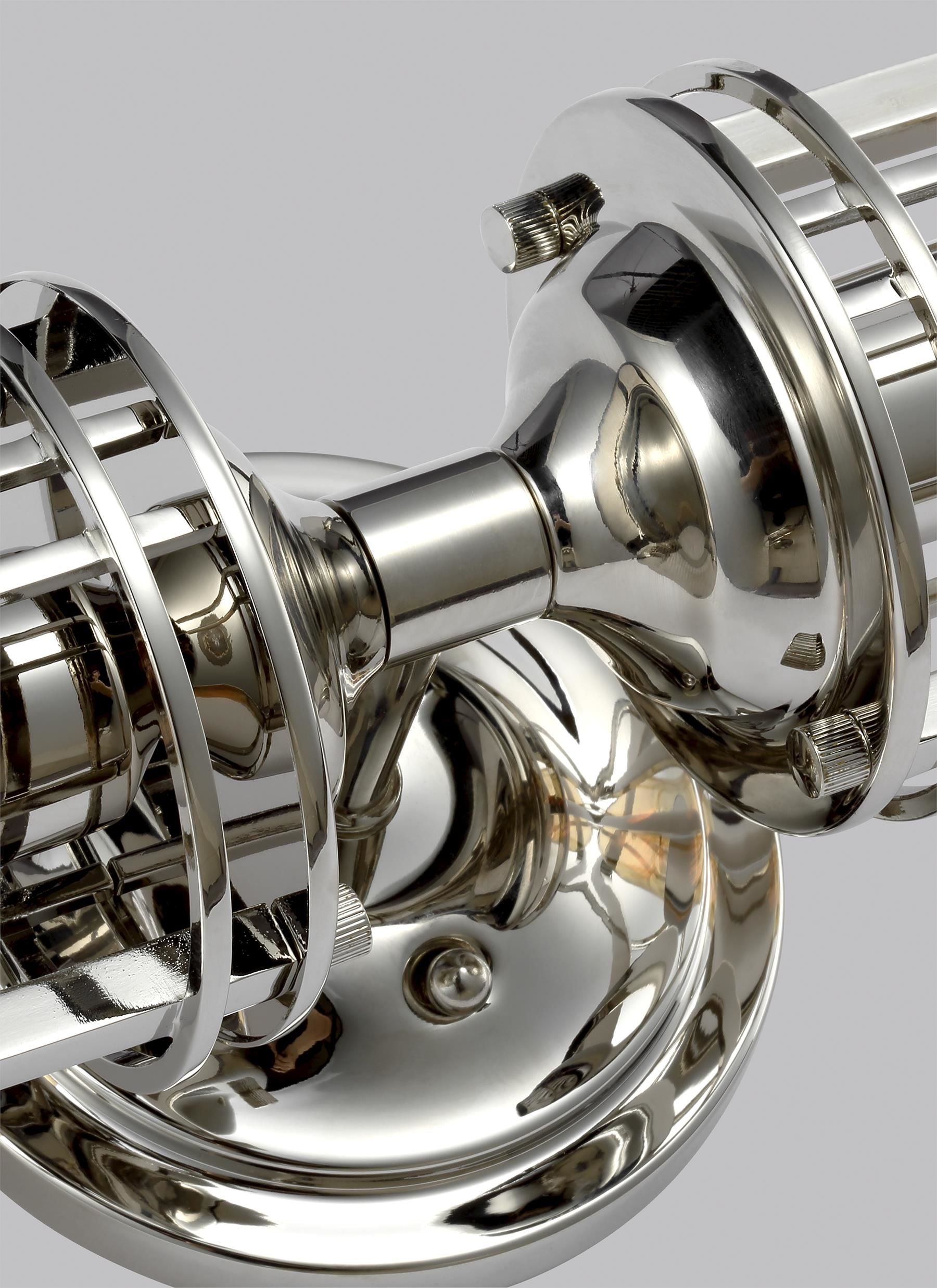 Urban Renewal Murale salle de bain Nickel - WB1704PN | GENERATION LIGHTING