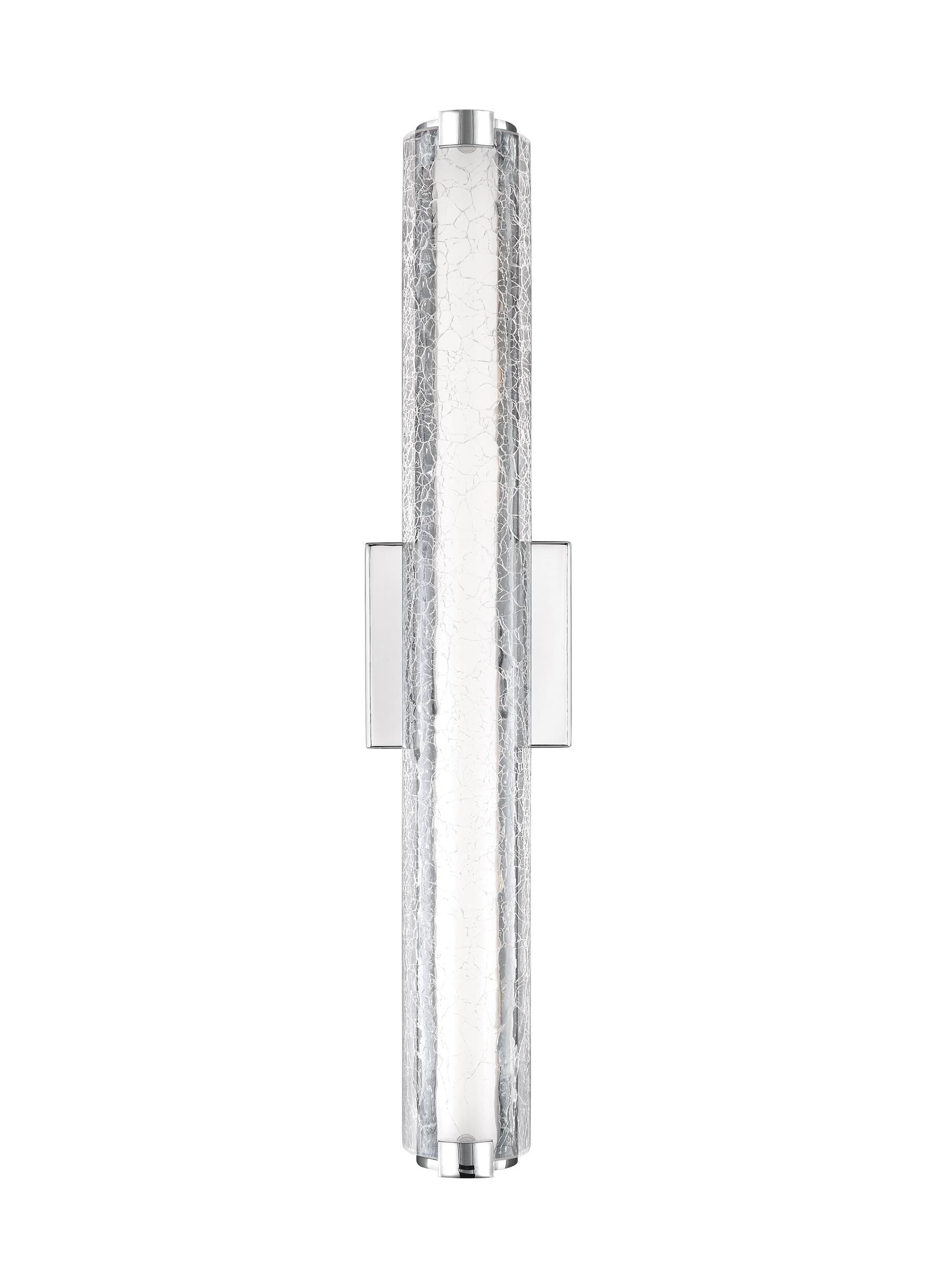 Cutler Murale salle de bain Chrome DEL INTÉGRÉ - WB1868CH-L1 | GENERATION LIGHTING