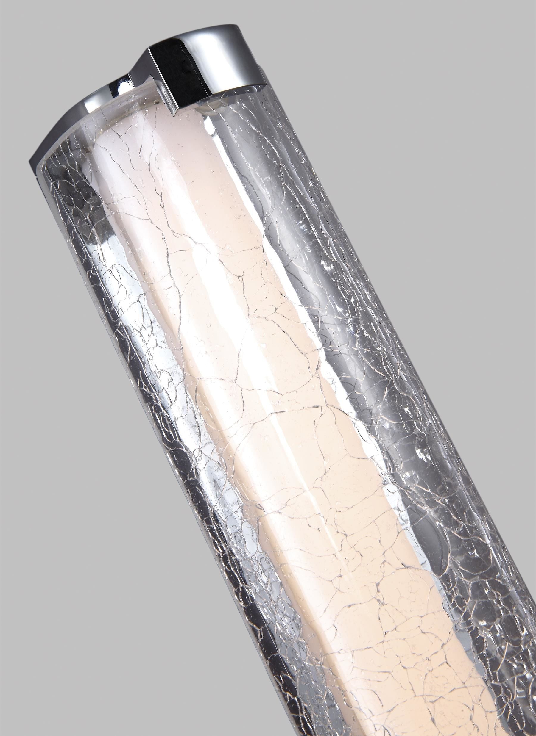 Cutler Murale salle de bain Chrome DEL INTÉGRÉ - WB1868CH-L1 | GENERATION LIGHTING