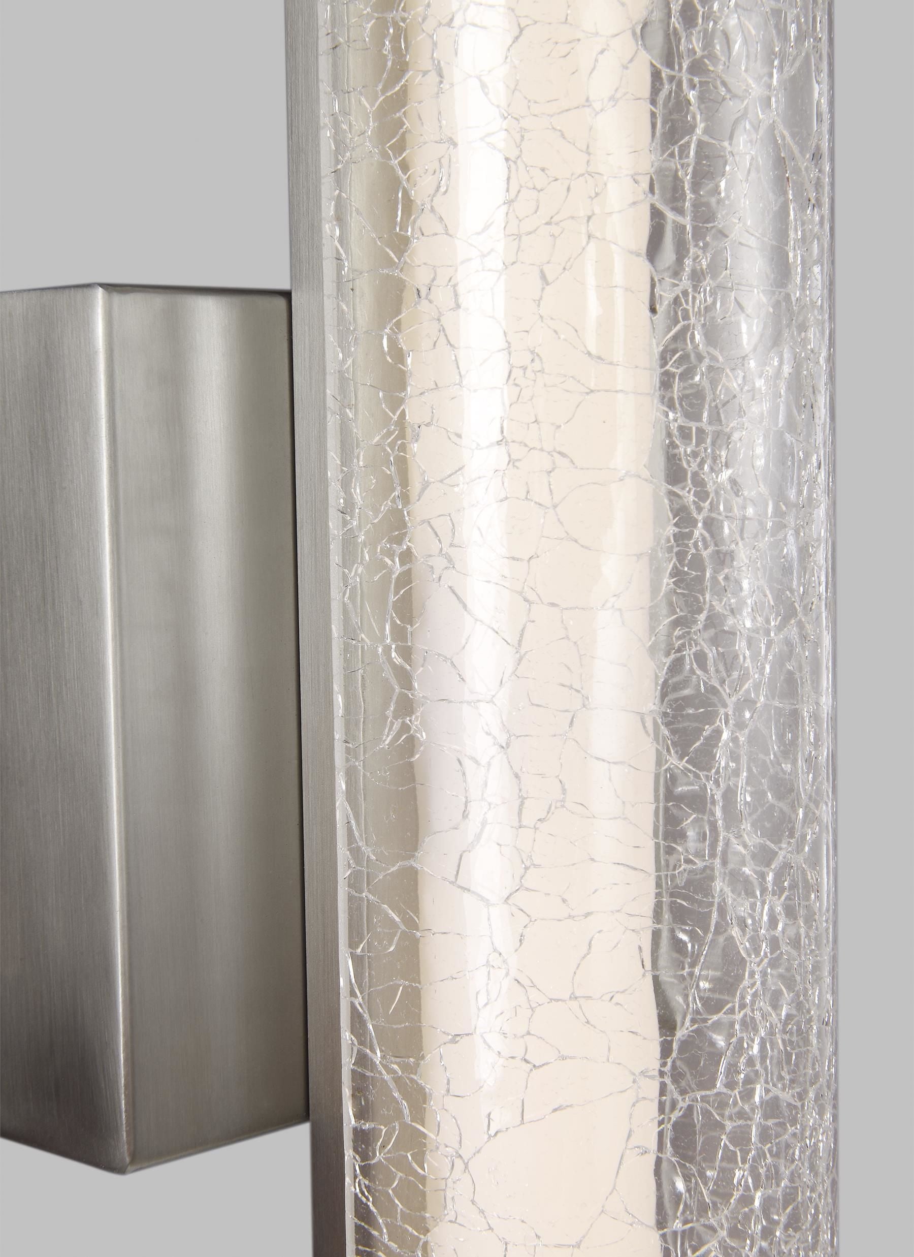 Cutler Bathroom sconce Stainless steel - WB1868SN-L1 | FEISS