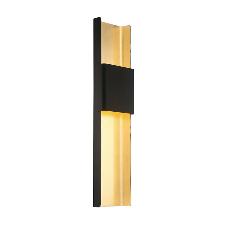 TRIBECA Murale Bronze, Or DEL INTÉGRÉ - WS-40832-BZ/GL | MODERN-FORMS