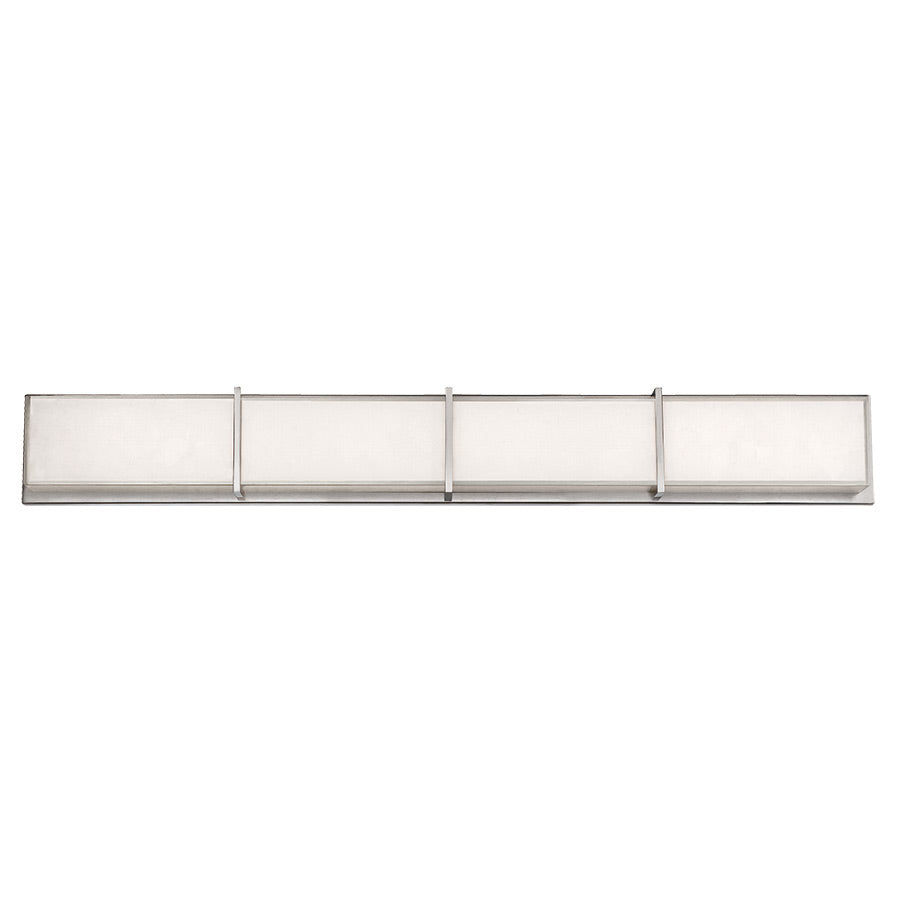 BAHN Murale salle de bain Nickel DEL INTÉGRÉ - WS-6838-BN | MODERN-FORMS