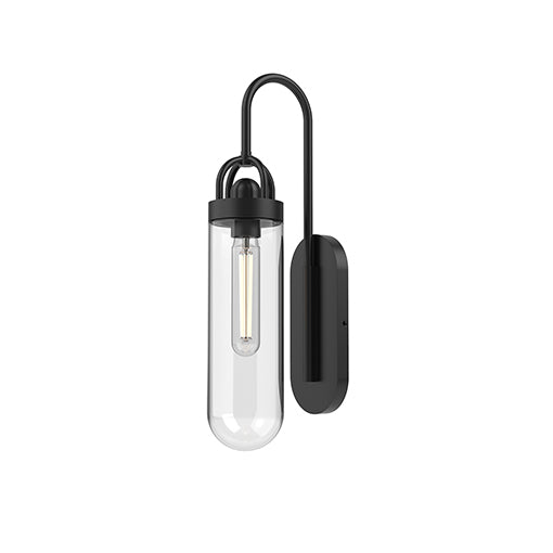 LANCASTER Murale salle de bain Noir - WV361101MB | ALORA