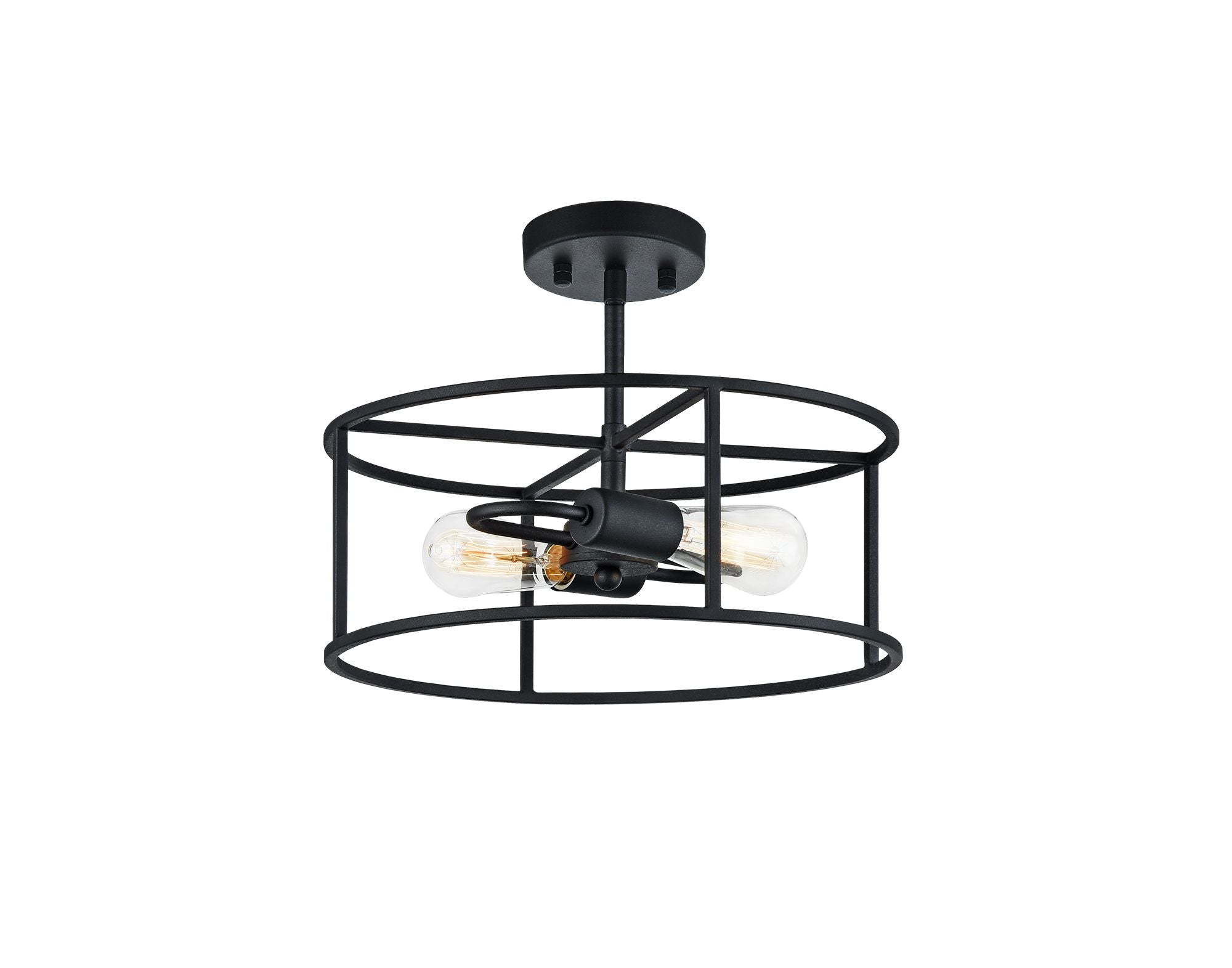 CANDID Plafonnier Noir - X71602RB | MATTEO