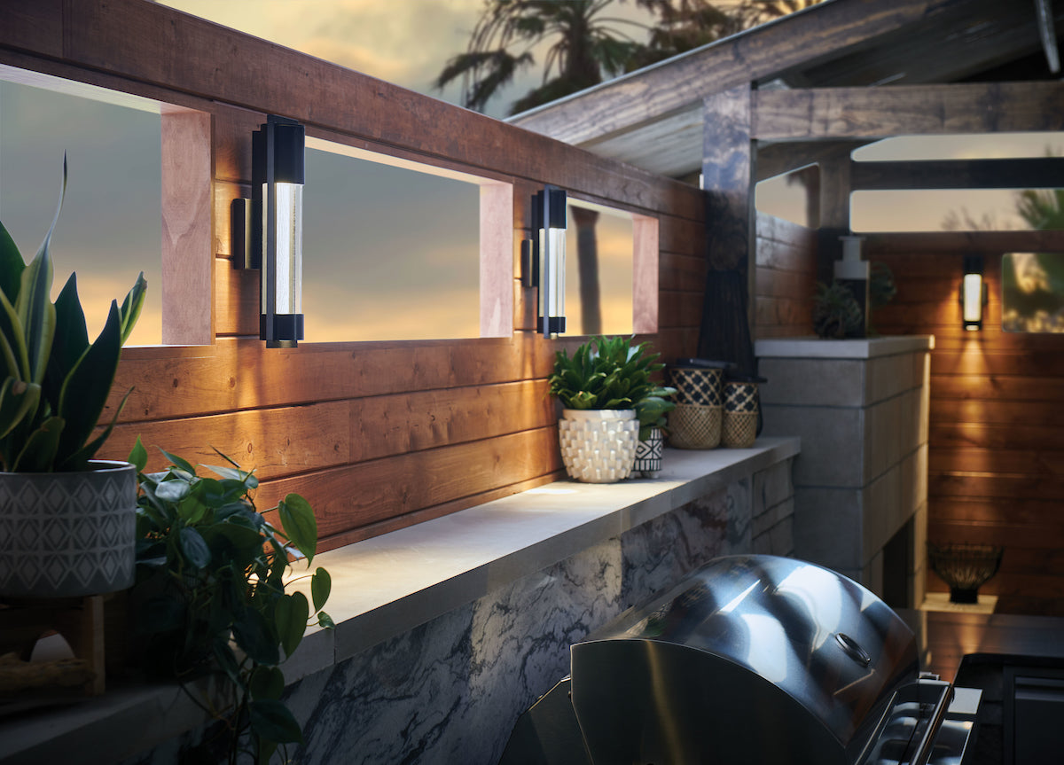 MIST Plafonnier exterieur Noir - 1220SK | HINKLEY