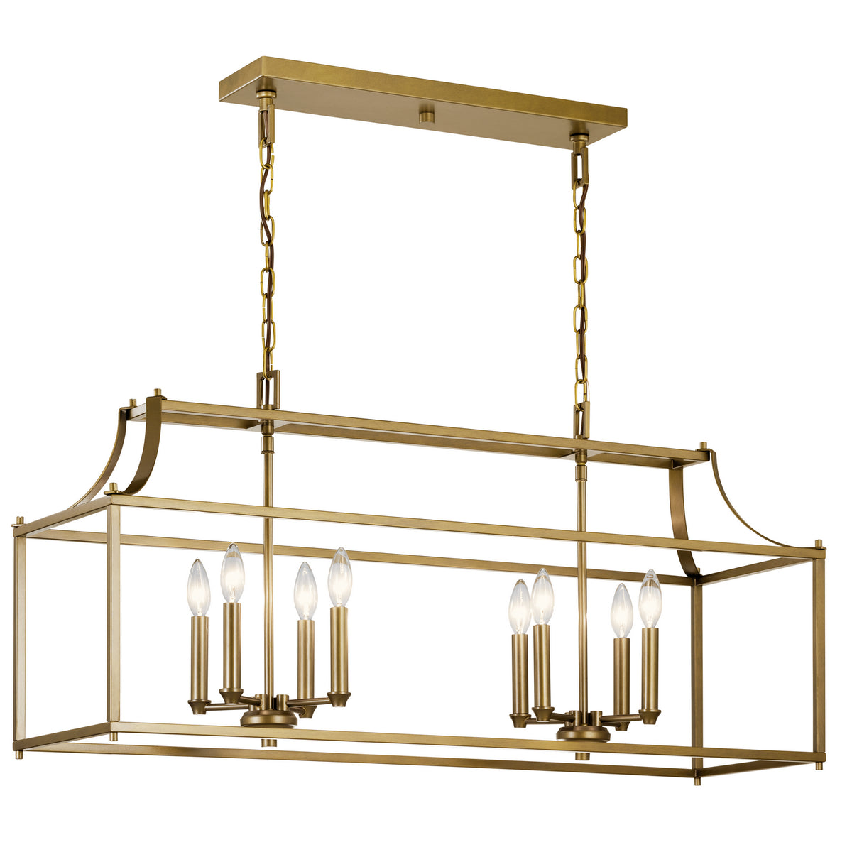 Lustre linéaire 8 lumières | Morrigan