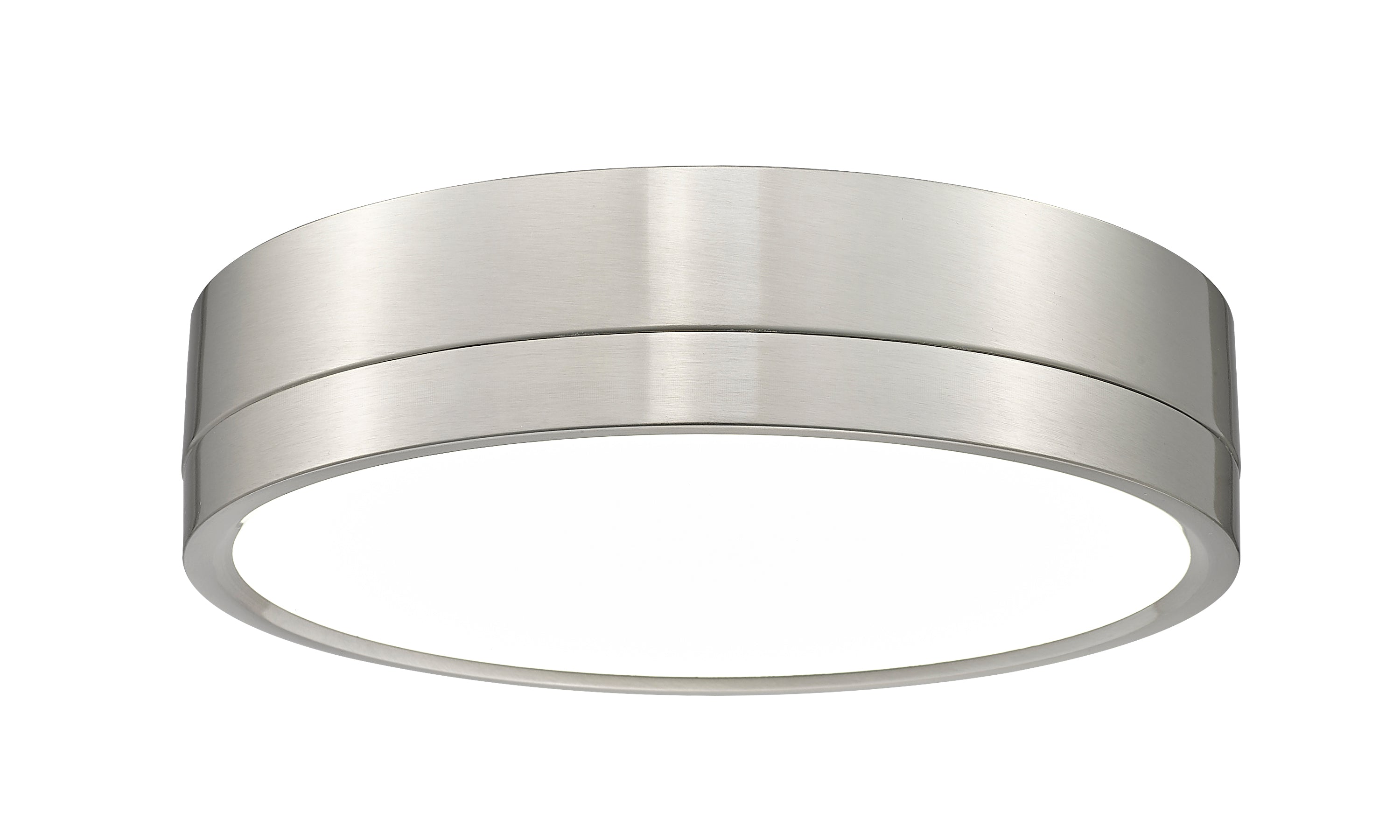 ALGAR Plafonnier Nickel DEL INTÉGRÉ - 1006F12-BN-LED | Z-LITE