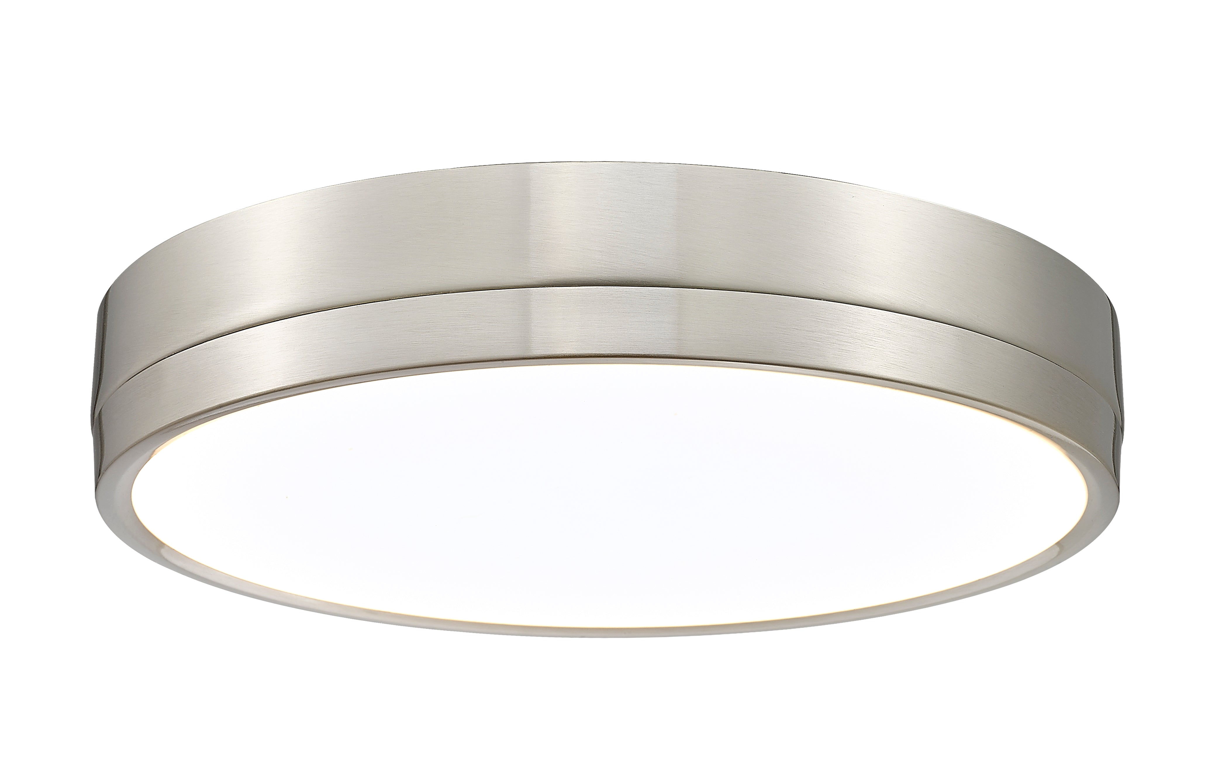 ALGAR Plafonnier Nickel DEL INTÉGRÉ - 1006F16-BN-LED | Z-LITE
