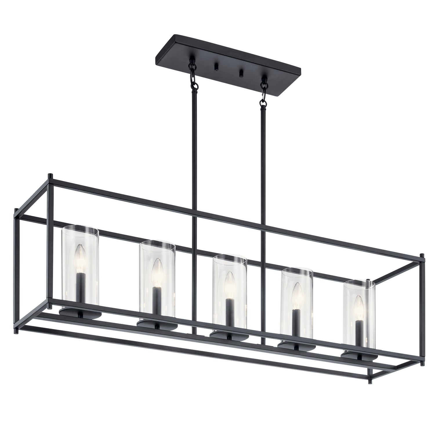 Lustre linéaire 5 lumières | Crosby