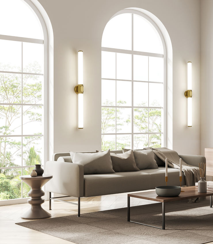 COOPER Murale salle de bain Or DEL INTÉGRÉ - 1010-40W-MGLD-LED | Z-LITE