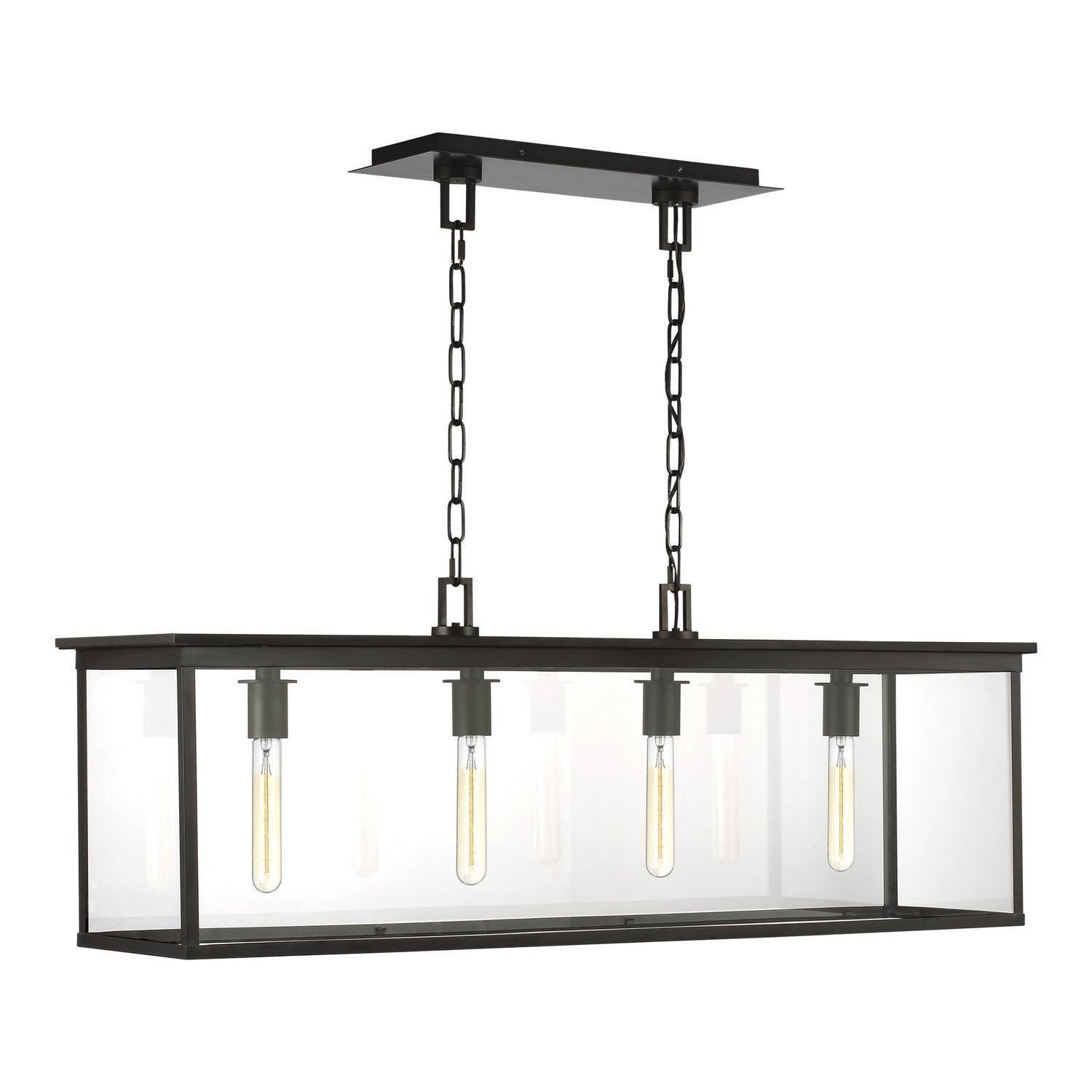 Lustre linéaire extérieur 4 lumières | Freeport