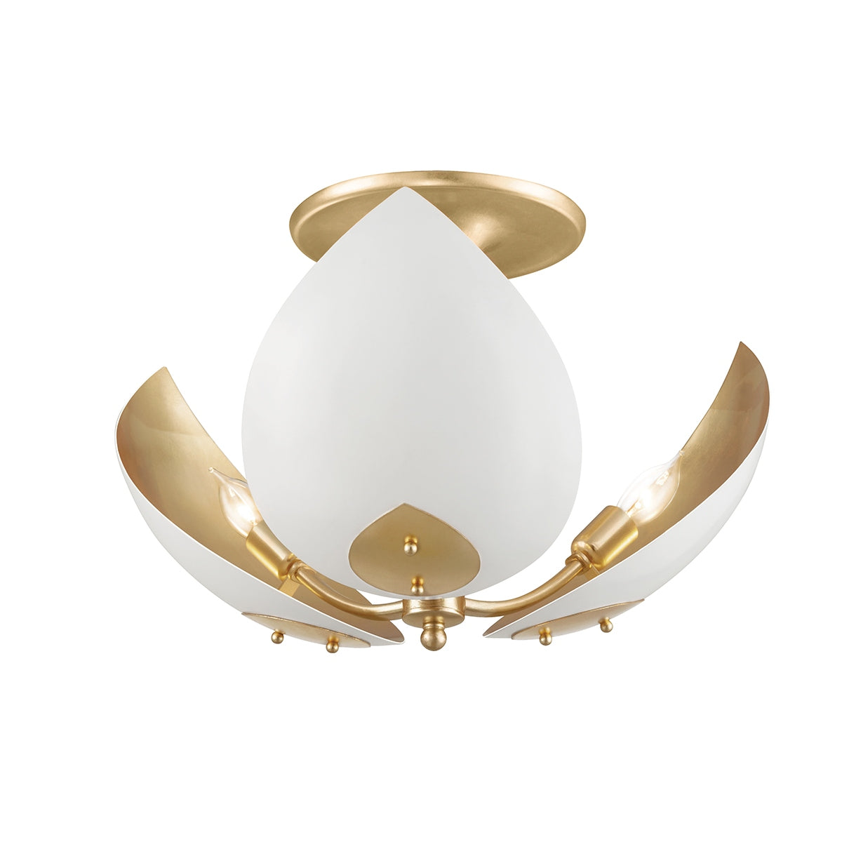 Semi-plafonnier 3 lumières | Lotus