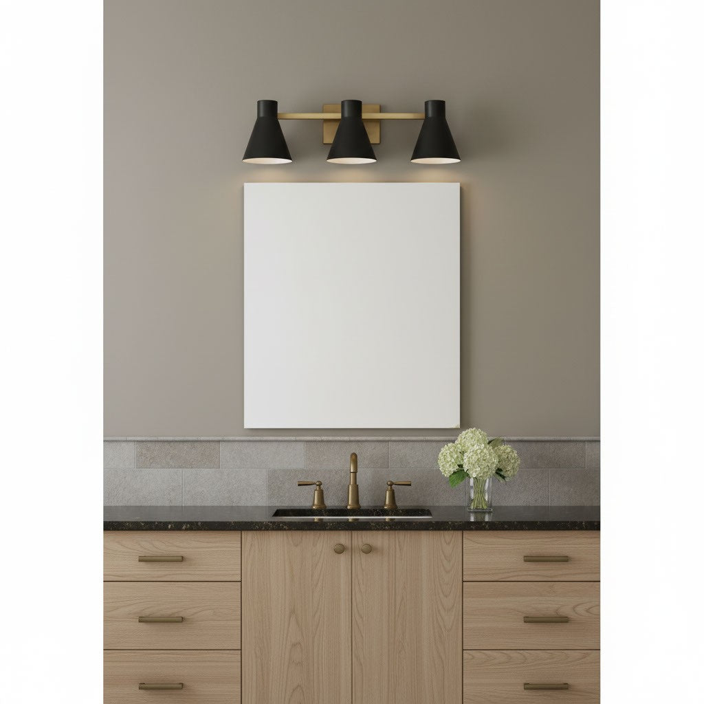 Applique de salle de bain 3 lumières | Towner