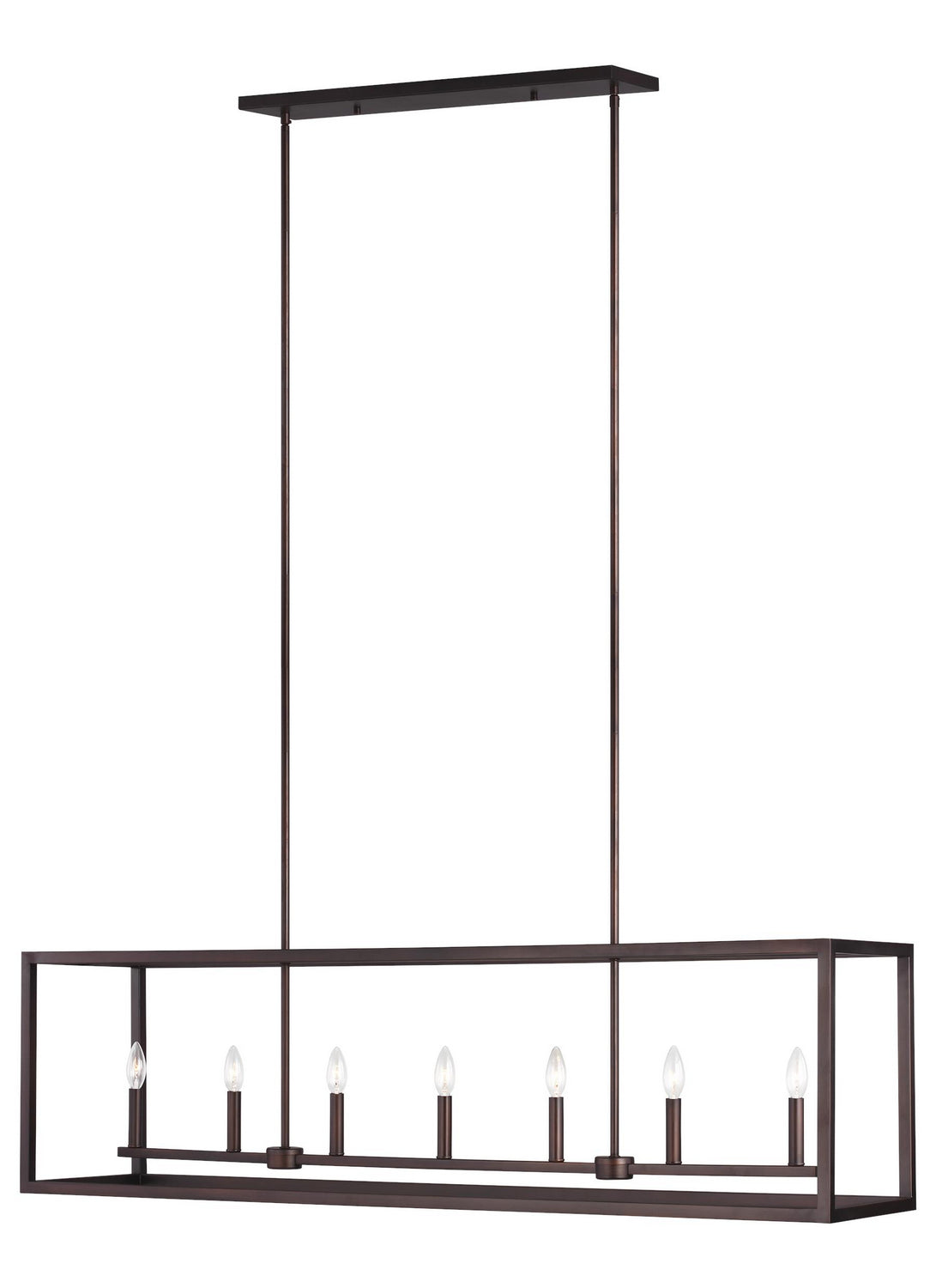 Suspension d'îlot 7 lumières | Moffet Street