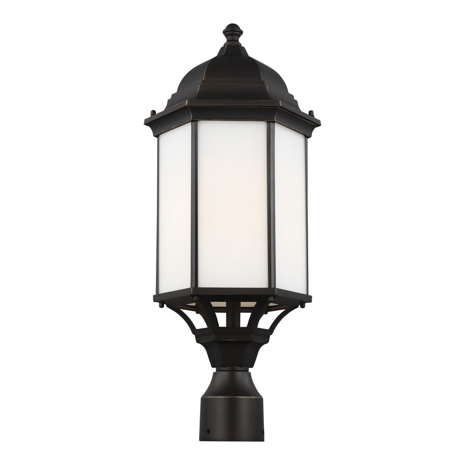 Lanterne sur poteau extérieure 1 lumière | Sevier