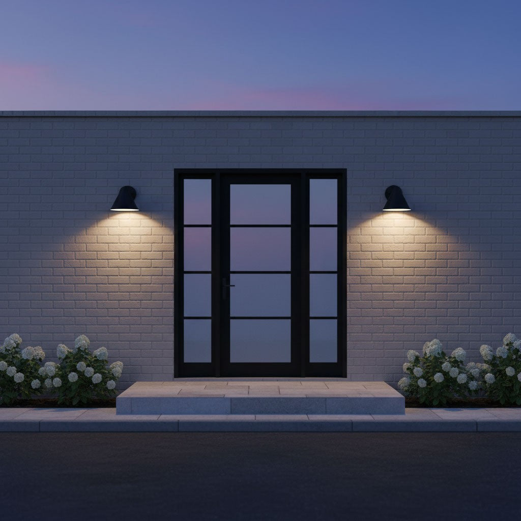 Lanterne murale extérieure 1 lumière | Crittenden