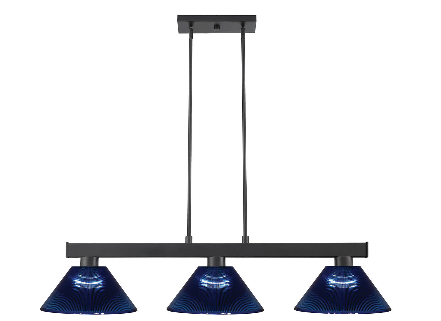 Billiard 3 lumières | Cobalt