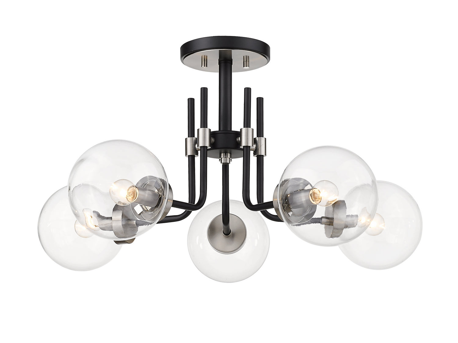 Semi-plafonnier 5 lumières | Parsons