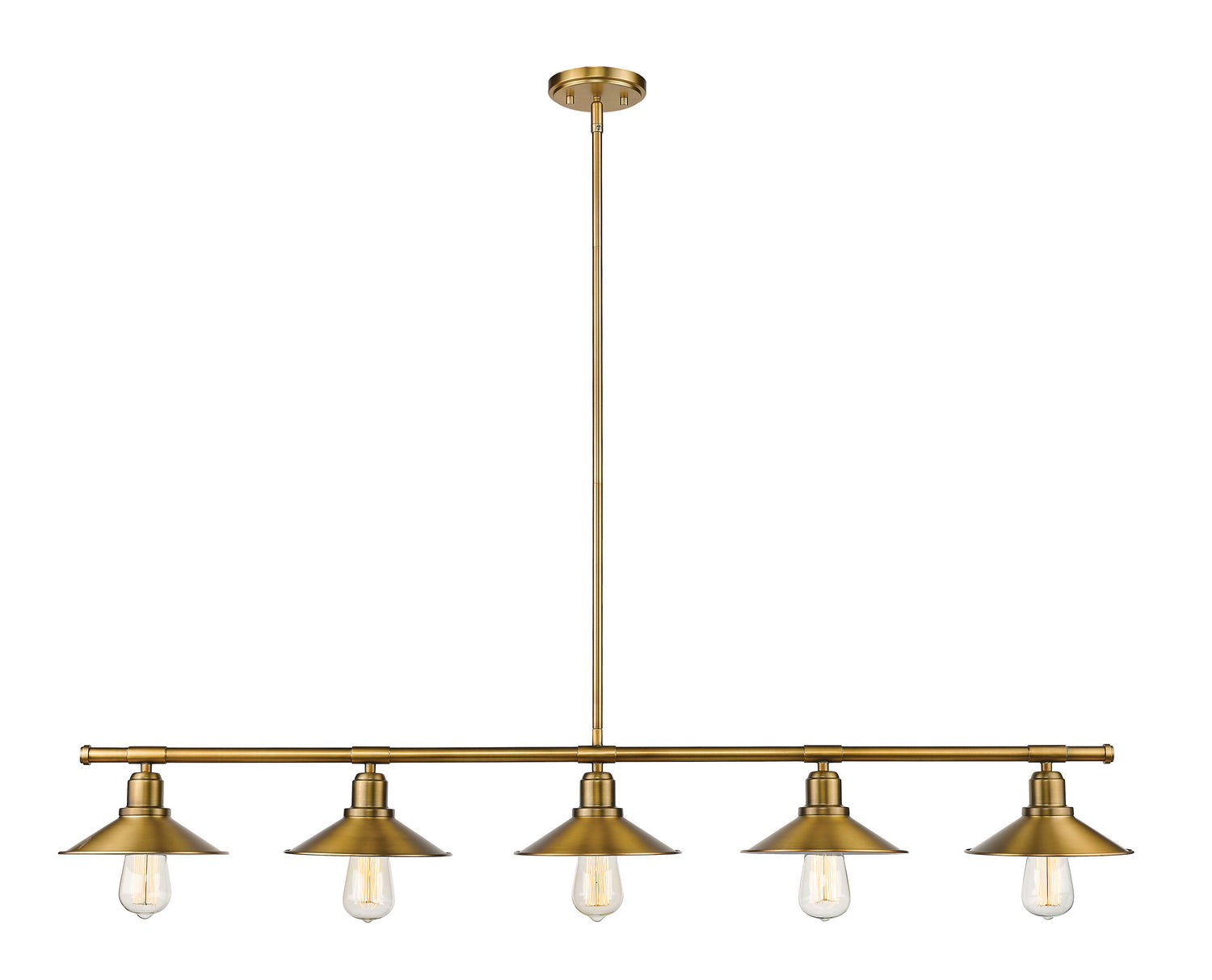 Lustre linéaire 5 lumières | Casa