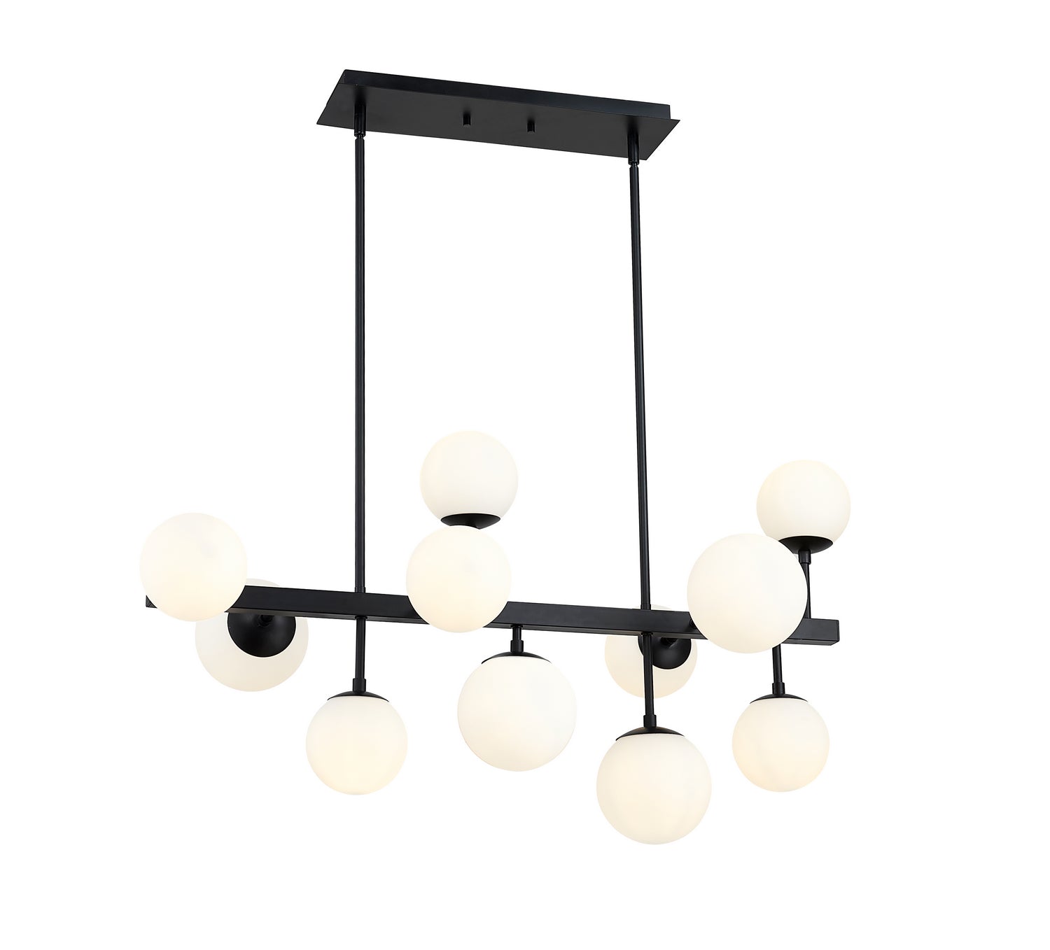 Lustre linéaire 11 lumières | Midnetic