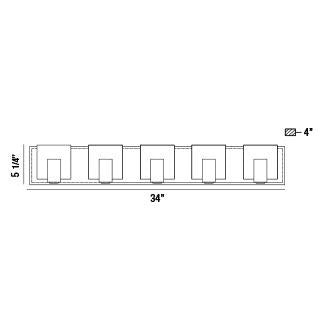 Applique de vanité DEL | Canmore