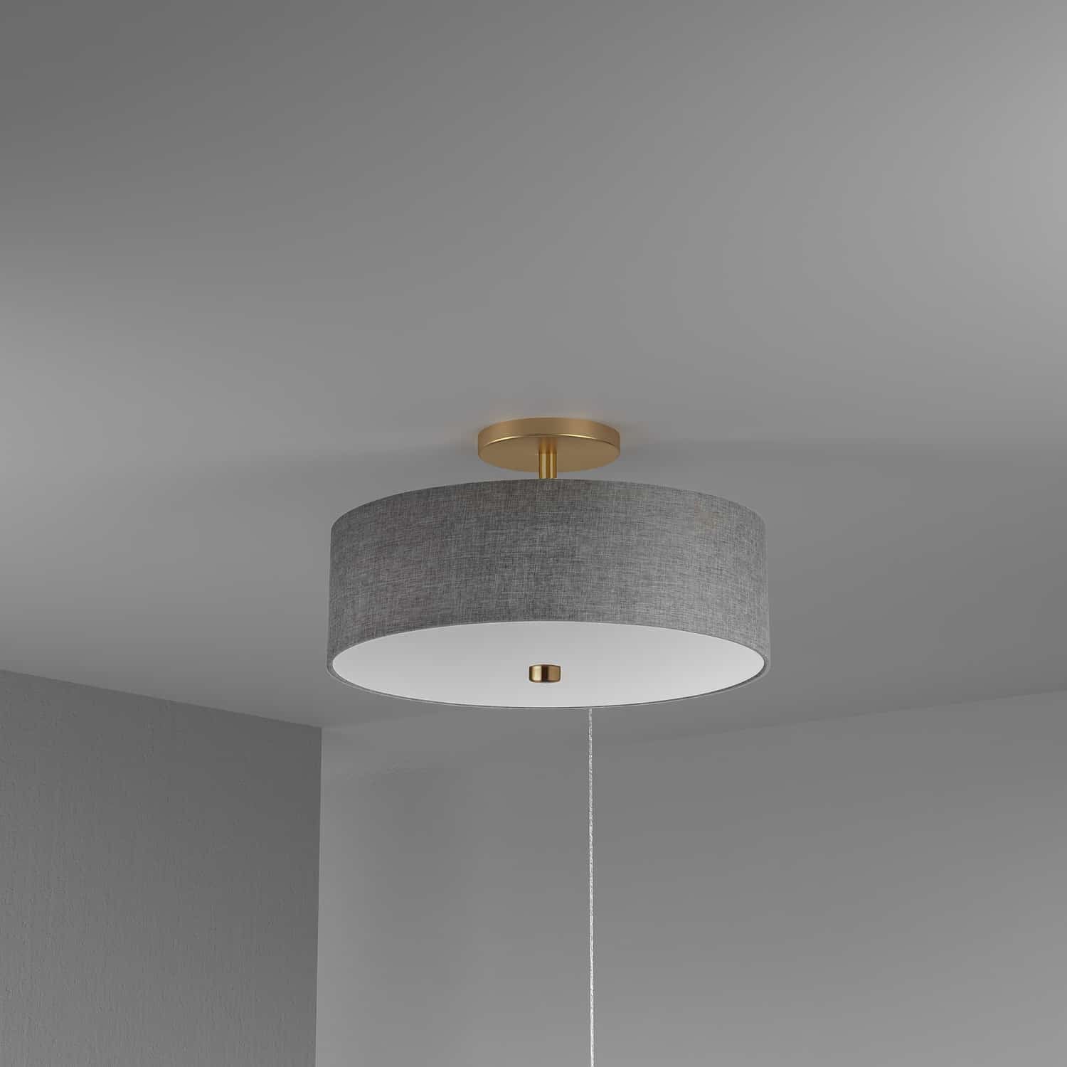 Semi-plafonnier 3 lumières | Everly