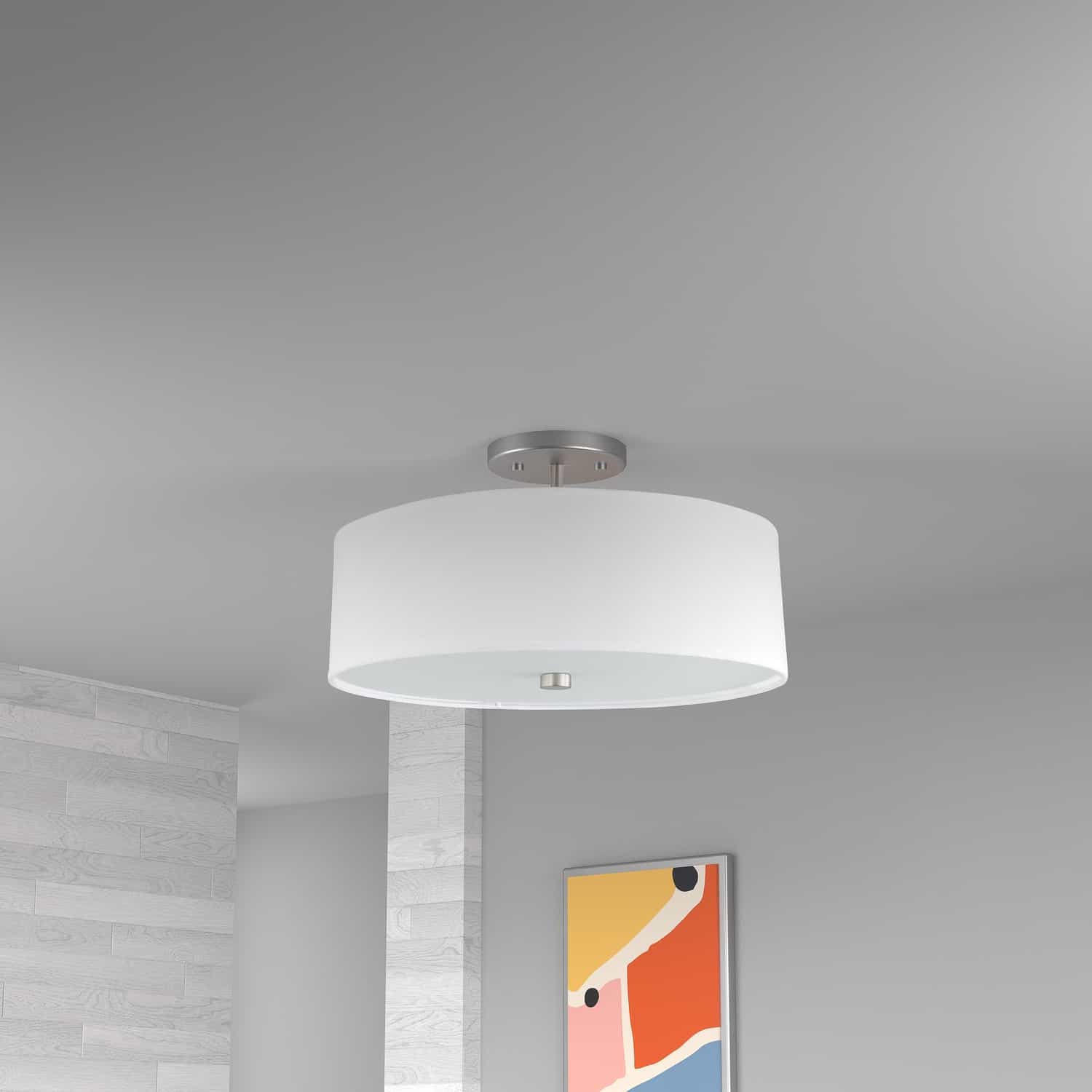 Semi-plafonnier 3 lumières | Everly