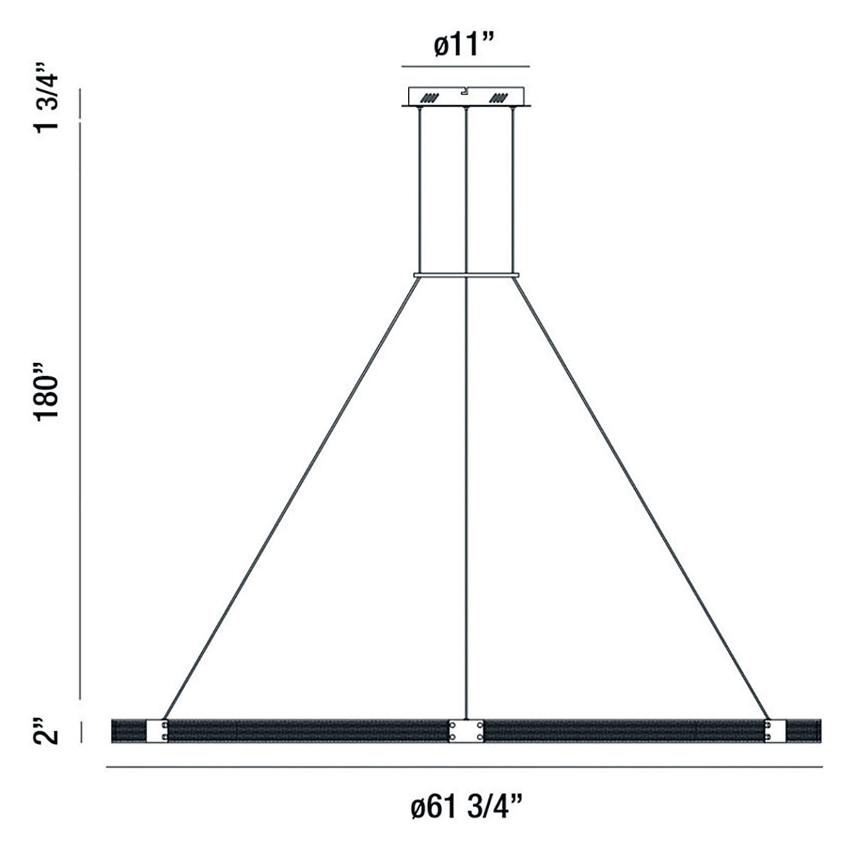 Lustre DEL | Admiral