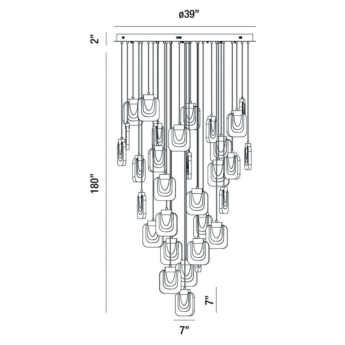 Lustre DEL | Paget