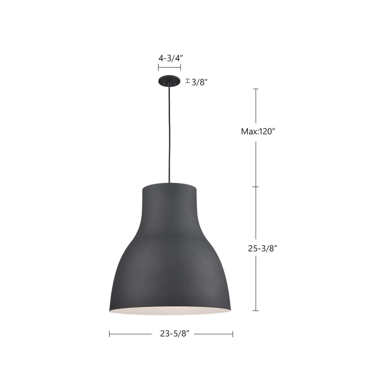 Suspension 1 lumière | Cradle
