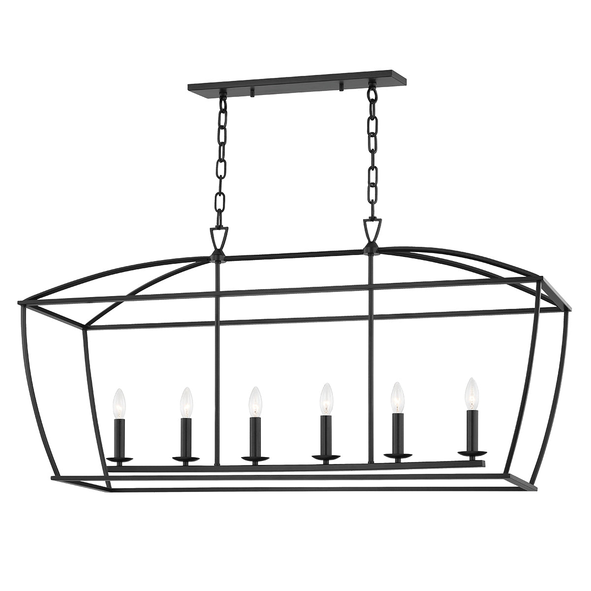 Suspension d'îlot 6 lumières | Bryant