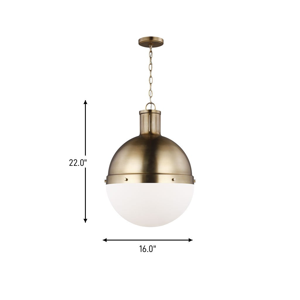 Suspension 1 lumière | Hanks