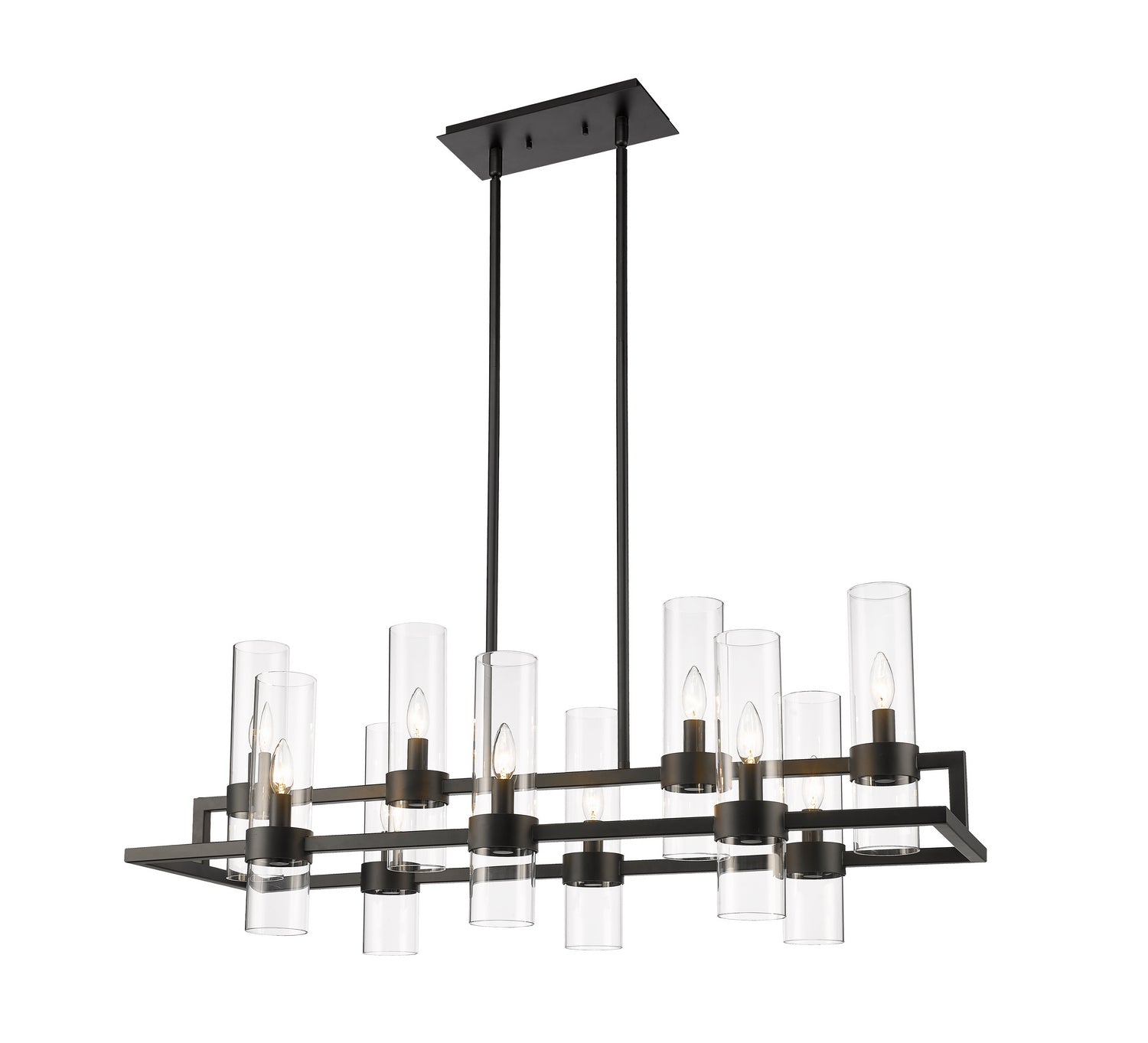 Lustre linéaire 10 lumières | Datus