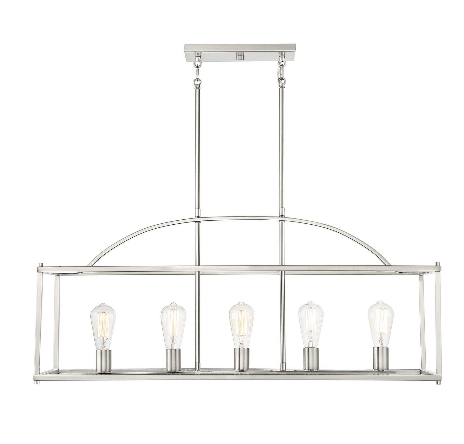 Lustre linéaire 5 lumières | Palladian