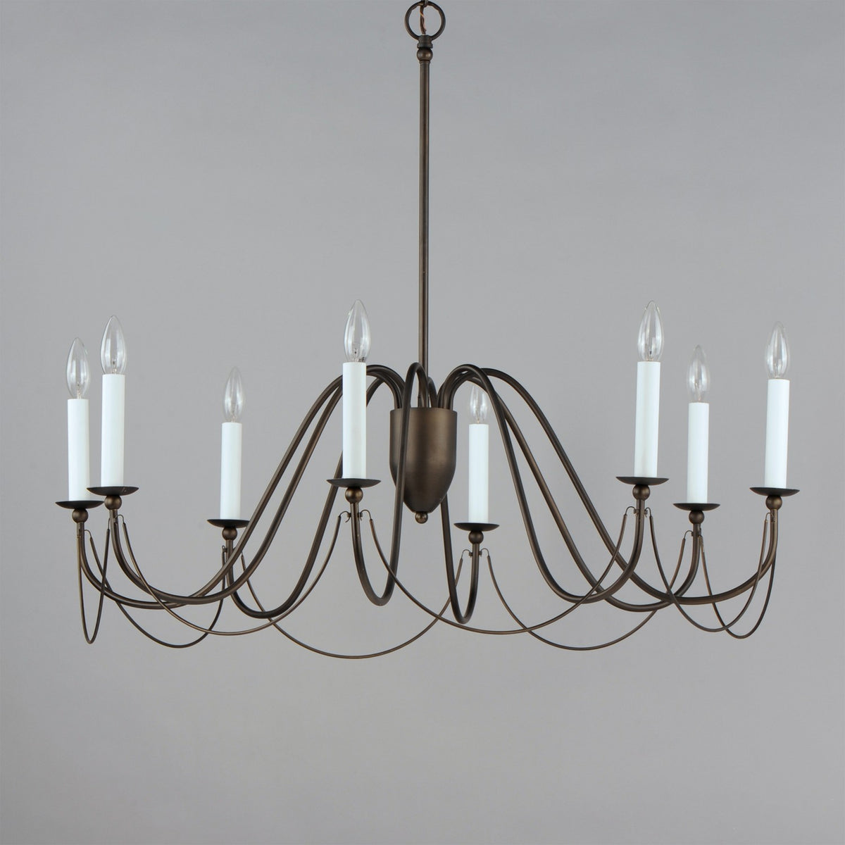 Lustre 8 lumières | Plumette