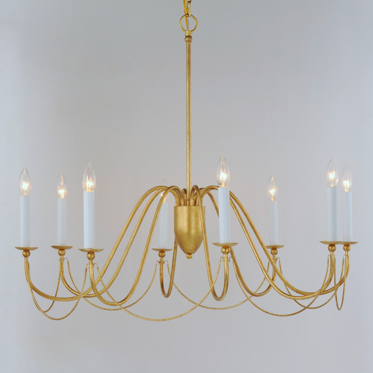 Lustre 8 lumières | Plumette