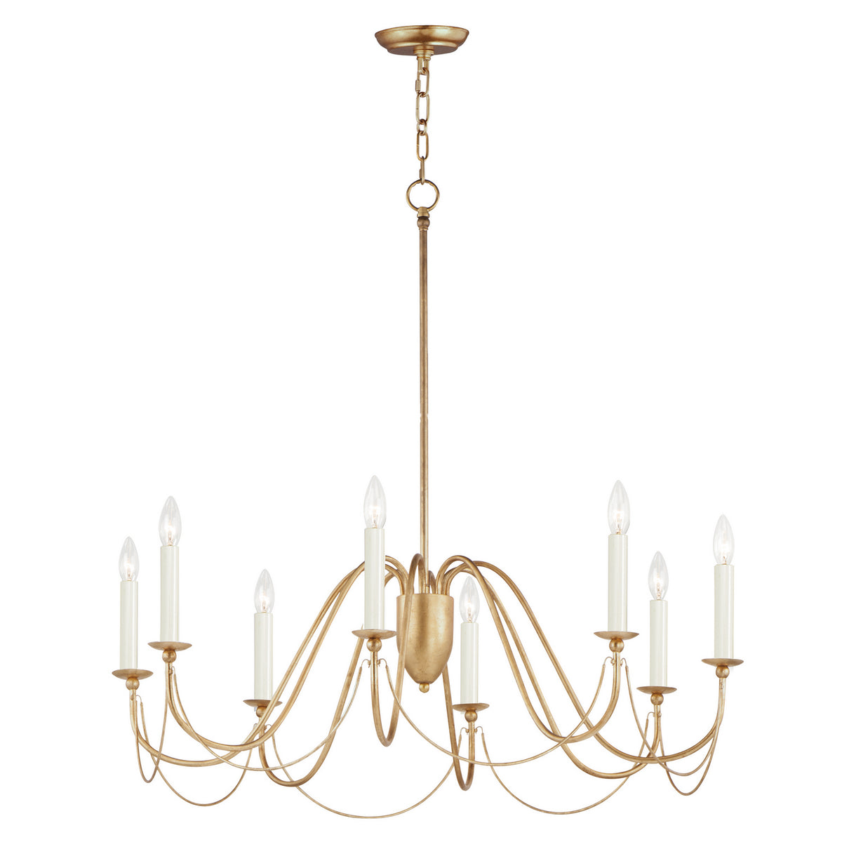 Lustre 8 lumières | Plumette