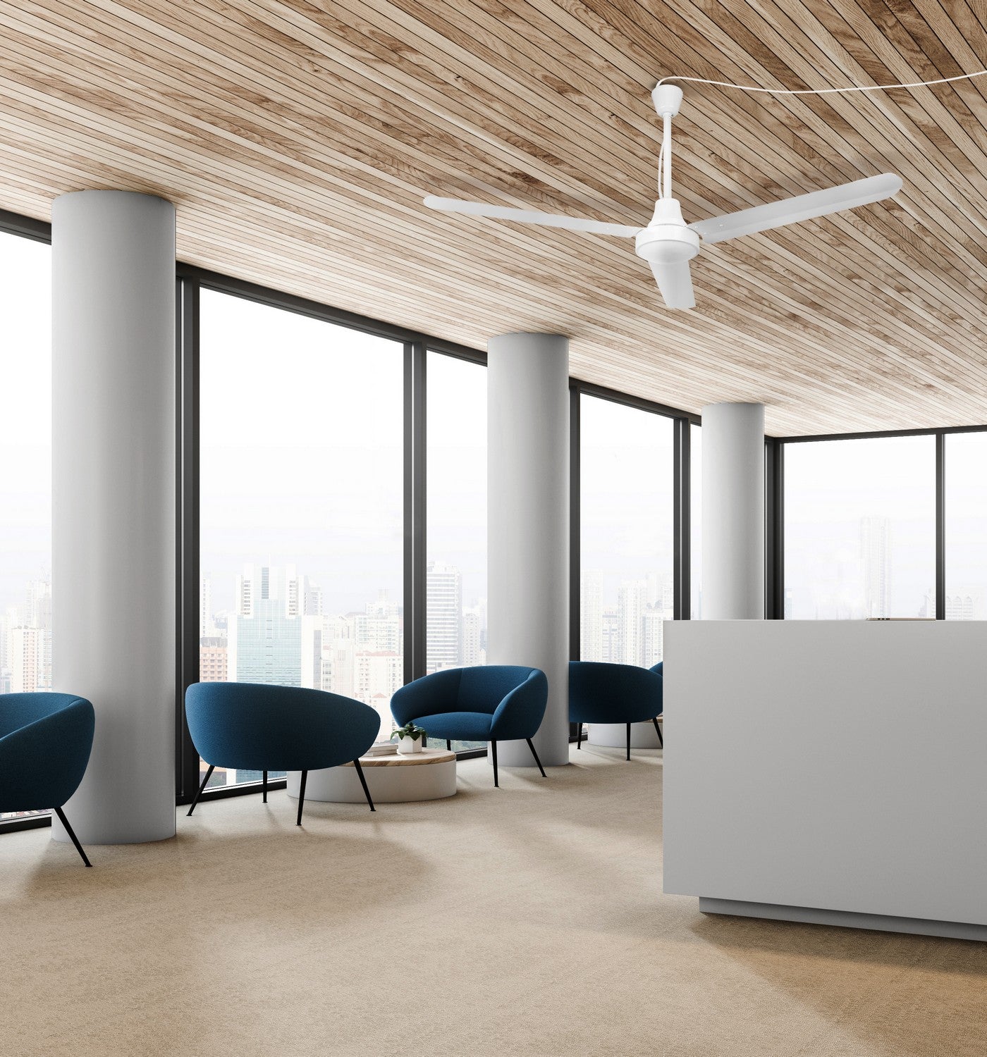 Ventilateur de plafond 56 po | Industrial Fan