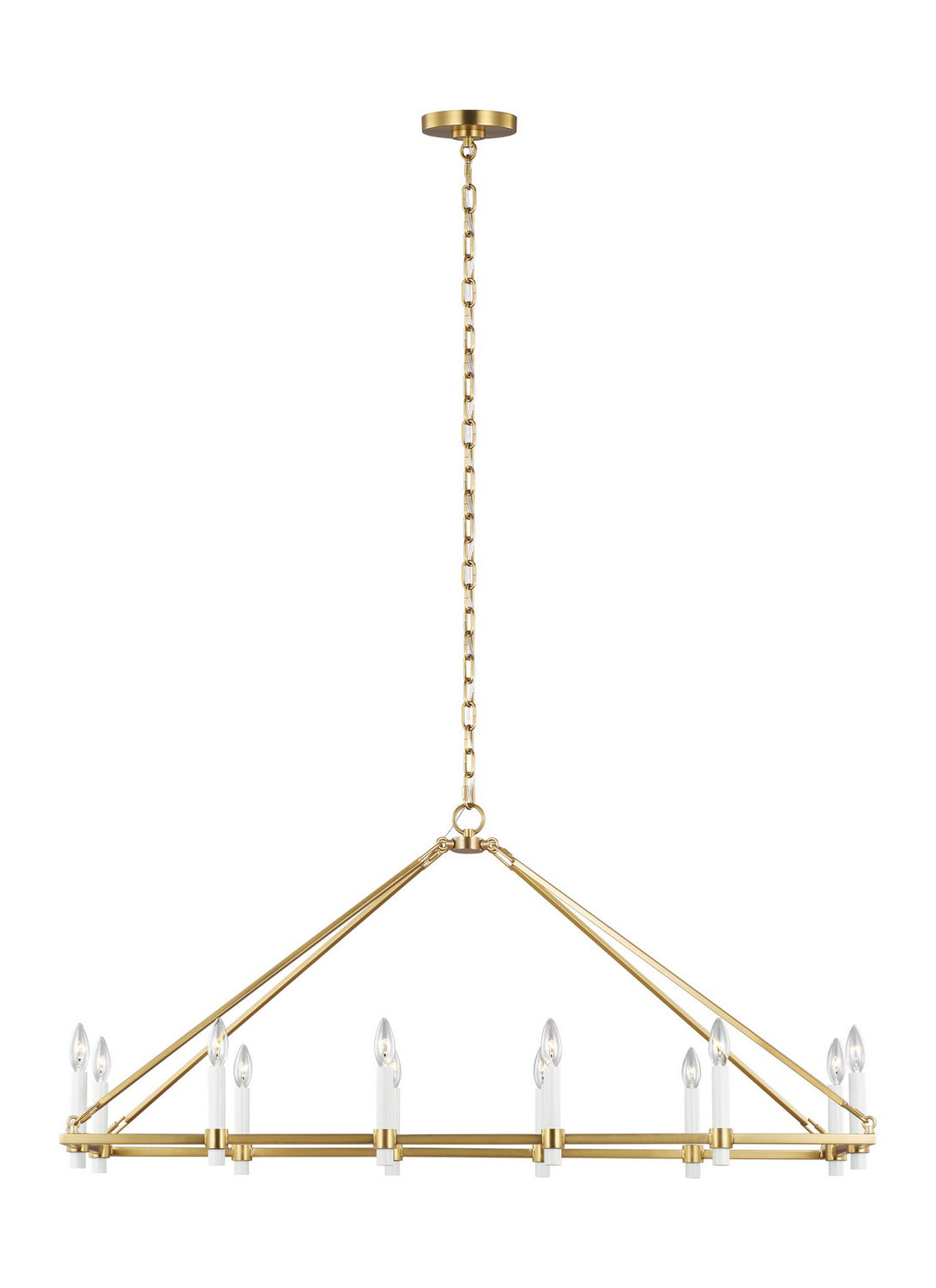 Lustre linéaire 12 lumières | Marston