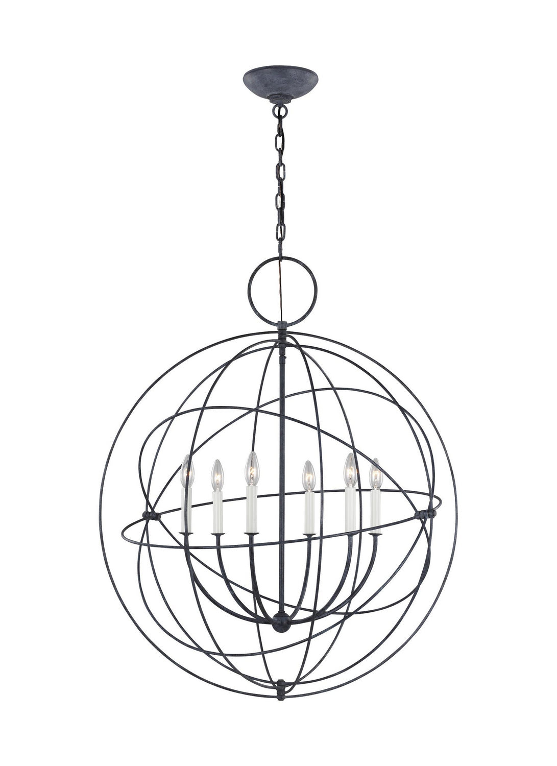 Suspension 6 lumières | Bayberry