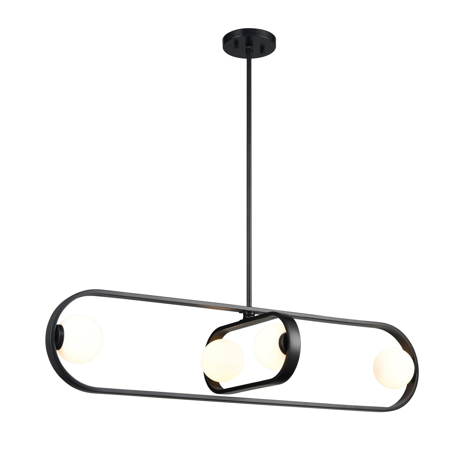 Suspension linéaire 4 lumières | Atwood