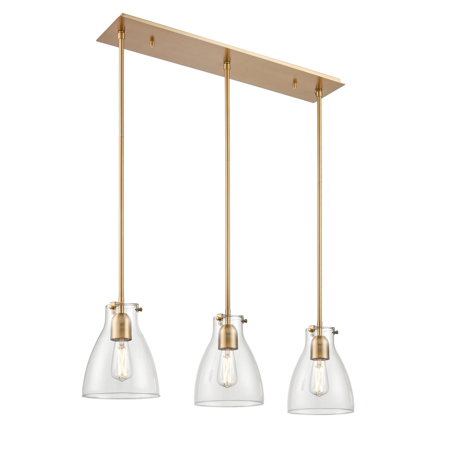 Suspension linéaire 3 lumières | Emma