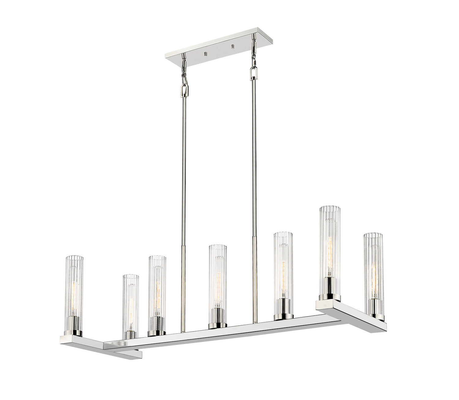 Lustre linéaire 7 lumières | Beau